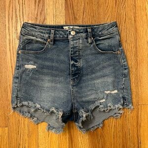 Free People × We The Free CRVY Button Fly Short